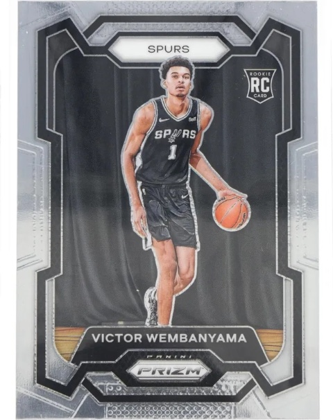 Victor Wembanyama 2023 Panini Prizm #136, front
